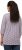 Ulla Popken Polka Dot 3/4 Sleeve Square Neck A-Line Tee Light Blue-Grey - Bedruckte T-shirts für herren - 