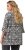 Ulla Popken Geometric Print Trumpet Sleeve Tee Black - Bedruckte T-shirts für herren - Bedruckte Damen-T-Shirts