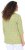 Ulla Popken Flower Print 3/4 Sleeve A-Line Tee Lime - Bedruckte T-shirts für herren - 