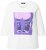 Ulla Popken Fashion Graphic T-Shirt Off-White - Bedruckte T-shirts für herren - 