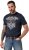JP1880 AC/DC Black Ice T-Shirt Navy - Band-T-shirts - Band T-Shirts in großen Größen