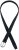 Ulla Popken Elastic Belt Black - Damen-gürtel - 