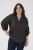 Kaffe Curve Luisa Blouse Black Deep - Blusen - 