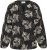 Kaffe Curve Kimmie Blouse Black Chalk Embroidery - Blusen - 