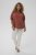 Kaffe Curve Neela Off-Shoulder Blouse Henna Brown - Blusen & Tuniken - 