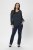 Kaffe Curve Ami Langarm Bluse Mitternachtsmarine - T-Shirts - 