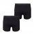 North Latitude Bamboo 2-Pack Trunks Black - Boxershorts - Herren Boxershorts Große Größen