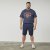 North Latitude 61147 Chino-Shorts Marineblau - Herrenshorts - Herrenshorts in großen Größen