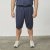 North Latitude 61154 Leinen Shorts Mit Bequemer Passform Navy Blau - Herrenshorts - Herrenshorts in großen Größen
