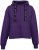 Nora Mikken GERTRUD Cropped Hoodie Purple - DAMENBEKLEIDUNG XS-XXL - 