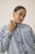 Kaffe Curve Ninna Casual Jacket Light Blue Washed - Jacken - Damenjacken in großen Größen