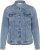 Kaffe Curve Vilana Denim Jacket Washed Blue - Jeansjacken - 