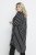 Kaffe Curve Milana Shirt Kleid Schwarz / Chalk Streifen - Kleider - 