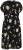 Kaffe Curve Jenna Kleid Schwarz/Brown Flower Print - Kleider - 