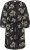 Kaffe Curve Kimmie Dress Black Chalk Embroidery - Midikleider - 