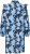 Kaffe Curve Sasja Kleid Blue Snake Flower - Kleider - 