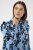 Kaffe Curve Sasja Kleid Blue Snake Flower - Kleider - 