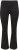 Kaffe Curve Jenna Ausgestellte Leggings Tiefschwarz - Jeans & Hosen in Großen Größen – Plus Size Damenmode - 