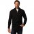 JP1880 Cardigan Knitted with Zipper Black TALL - HERRENBEKLEIDUNG MT-6XLT - Langgrößen für Herren