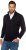 JP1880 Cardigan Knitted with Zipper Navy - Herren-sweater und -hoodies - Herren-Sweater und -Hoodies in großen Größen
