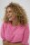 Kaffe Curve Minia Pullover Pink Power Melange - Strickpullover - 