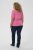 Kaffe Curve Minia Pullover Pink Power Melange - Strickpullover - 
