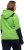 Ulla Popken Contrast Inserts Sweater Knit Hoodie Light Green - Hoodies & Sweatshirts - 
