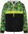 Ulla Popken Mineral Print Quick Dry Hoodie Black - Hoodies & Sweatshirts - 