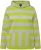 Ulla Popken Mixed Stripe Long Sleeve Hoodie Apple Green - Hoodies & Sweatshirts - Kuschelige Sweatshirts & Strick