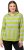 Ulla Popken Mixed Stripe Long Sleeve Hoodie Apple Green - Hoodies & Sweatshirts - Kuschelige Sweatshirts & Strick