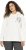 Ulla Popken Face Graphic Long Sleeve Hoodie Off-White - Hoodies & Sweatshirts - Kuschelige Sweatshirts & Strick
