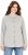 Ulla Popken Cable Knit Long Sleeve Hoodie Light Grey Melange - Hoodies & Sweatshirts - Kuschelige Sweatshirts & Strick