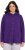 Ulla Popken Cable Knit Long Sleeve Hoodie Deep Violet - Hoodies & Sweatshirts - 
