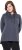 Ulla Popken Lettering GLOWING Hoodie Asphalt Grey - Bedruckte T-shirts für herren - Bedruckte Damen-T-Shirts
