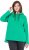 Ulla Popken Lettering GLOWING Hoodie Moss Green - Hoodies & Sweatshirts - Kuschelige Sweatshirts & Strick