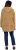 Ulla Popken Tiered Flounce Panel Zip Up Hoodie Mocha Brown - Hoodies & Sweatshirts - Kuschelige Sweatshirts & Strick