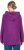 Ulla Popken Fleece Sweatshirt Hoodie Aubergine - Hoodies & Sweatshirts - 