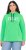 Ulla Popken TRUE Lettering Hoodie Mint Green - Hoodies & Sweatshirts - Kuschelige Sweatshirts & Strick