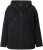 Ulla Popken Eyelet Embroidered Zip-Up Hoodie Black - Hoodies & Sweatshirts - Kuschelige Sweatshirts & Strick