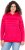 Ulla Popken Oversized Striped Long Sleeve Hoodie Lychee - Hoodies & Sweatshirts - Kuschelige Sweatshirts & Strick