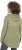 Ulla Popken Mixed Texture Button Down Hoodie Pond Green - Hoodies & Sweatshirts - 