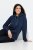 Ulla Popken Relaxed Fit Long Sleeve Hoodie Navy - Hoodies & Sweatshirts - Kuschelige Sweatshirts & Strick