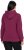 Ulla Popken Relaxed Fit Long Sleeve Hoodie Dark Berry - Hoodies & Sweatshirts - 