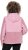 Ulla Popken Mixed Texture Hoodie Wildberry - Hoodies & Sweatshirts - 