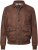 JP1880 Finest Goat Suede Leather Blouson Tobacco Brown - Herren jacken - Herren Jacken in großen Größen