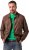 JP1880 Finest Goat Suede Leather Blouson Tobacco Brown - Herren jacken - Herren Jacken in großen Größen