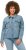 Ulla Popken Embroidered Denim Jacket Light Blue - Jacken - Damenjacken in großen Größen