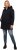 Ulla Popken HYPRAR Triple Function Fully Lined Waterproof Coat Black - Jacken - 