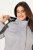 Ulla Popken HYPRAR Melange Softshell Jacket Grey Melange - Jacken - Damenjacken in großen Größen