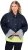 Ulla Popken Stretch Fit Cropped Denim Jacket Rinsed Wash - Jacken - 